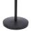 8in LED Makeup Mirror Double Sides 3X Magnifying Touching Switch 360 Degree Rotating Mirror Black 12