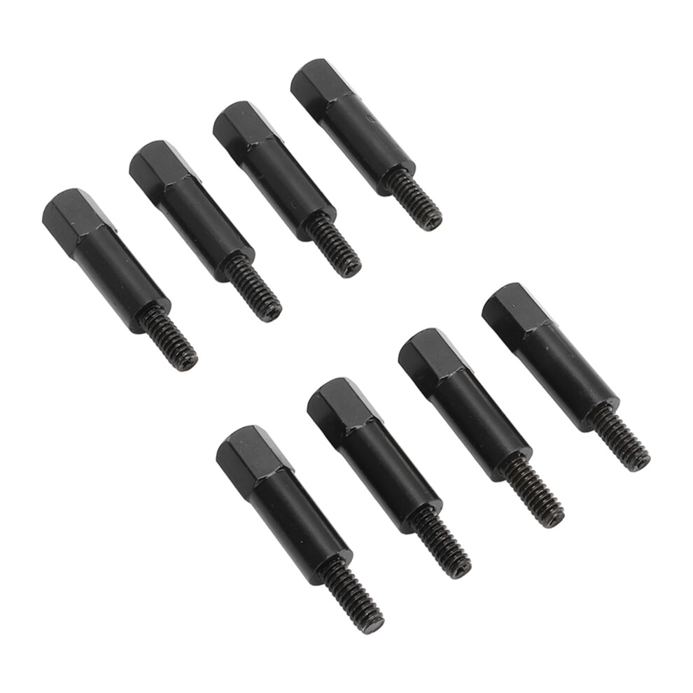 8Pcs Car Valve Cover Bolt Nut Powder Coated Replacement For Sbc Small Block 283 305 327 350 383 400 Engines Black 5091324841849