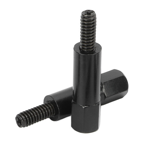 Black Valve Cover Fasteners SBC 8pk