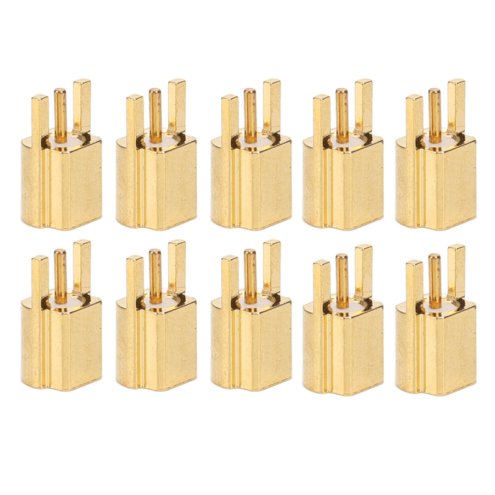 10Pcs Mmcx Socket 3 Pin Connection Female Jacks Coaxial Rf Connector Set Ofc Material 50Ohms 3281324842676