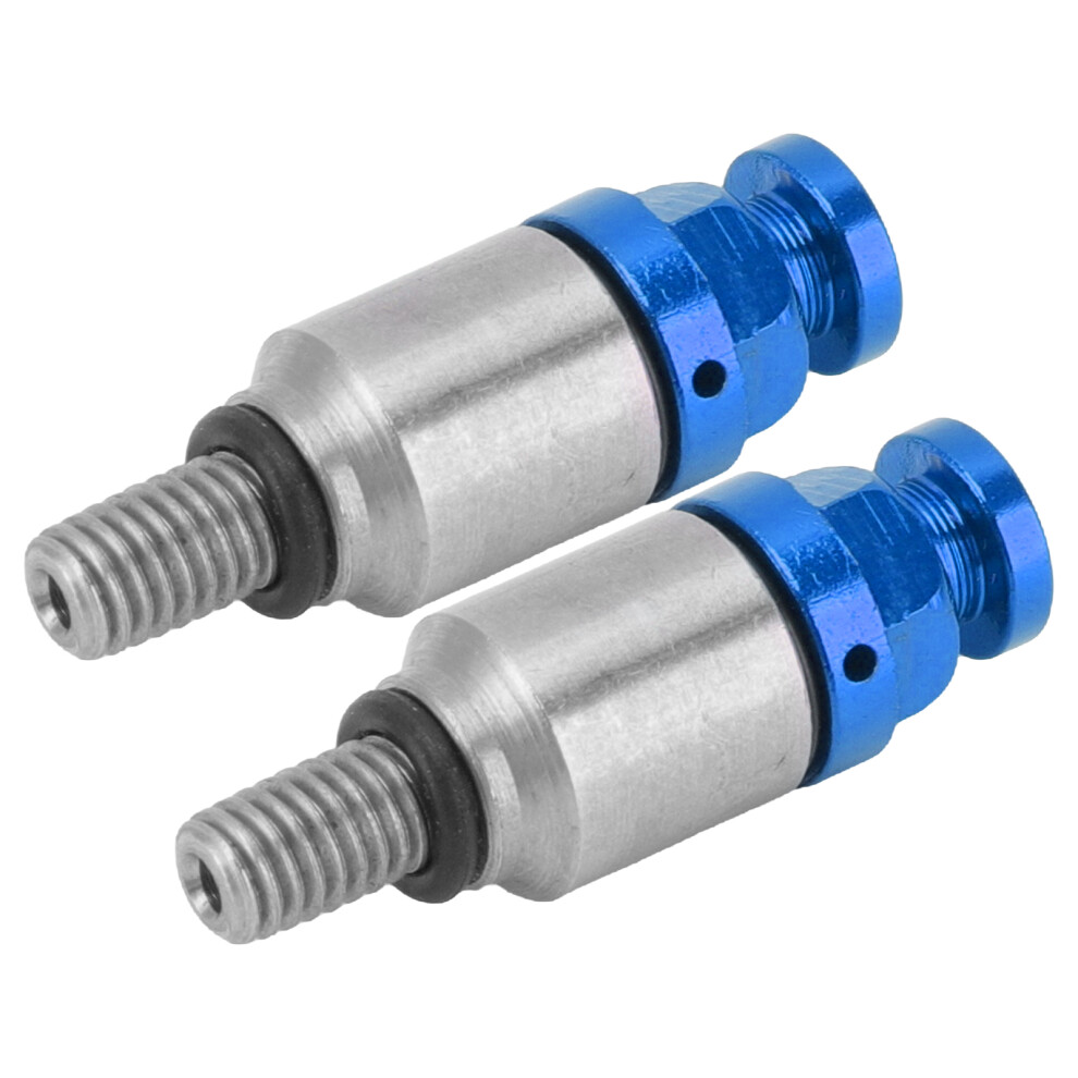 2Pcs M5x0.8 Aluminium Alloy Fork Air Bleeder Pressure Relief Valve Replacement For Crf150r Cr125r Cr250r Crf250r Blue 7651324843625
