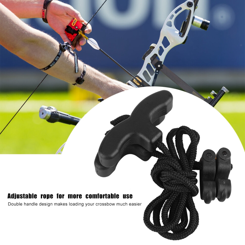 Crossbow Shooting Aid Cocking Rope Archery Hunting Bows Tools Accessory