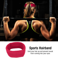 Stirnband zum Sport Rot