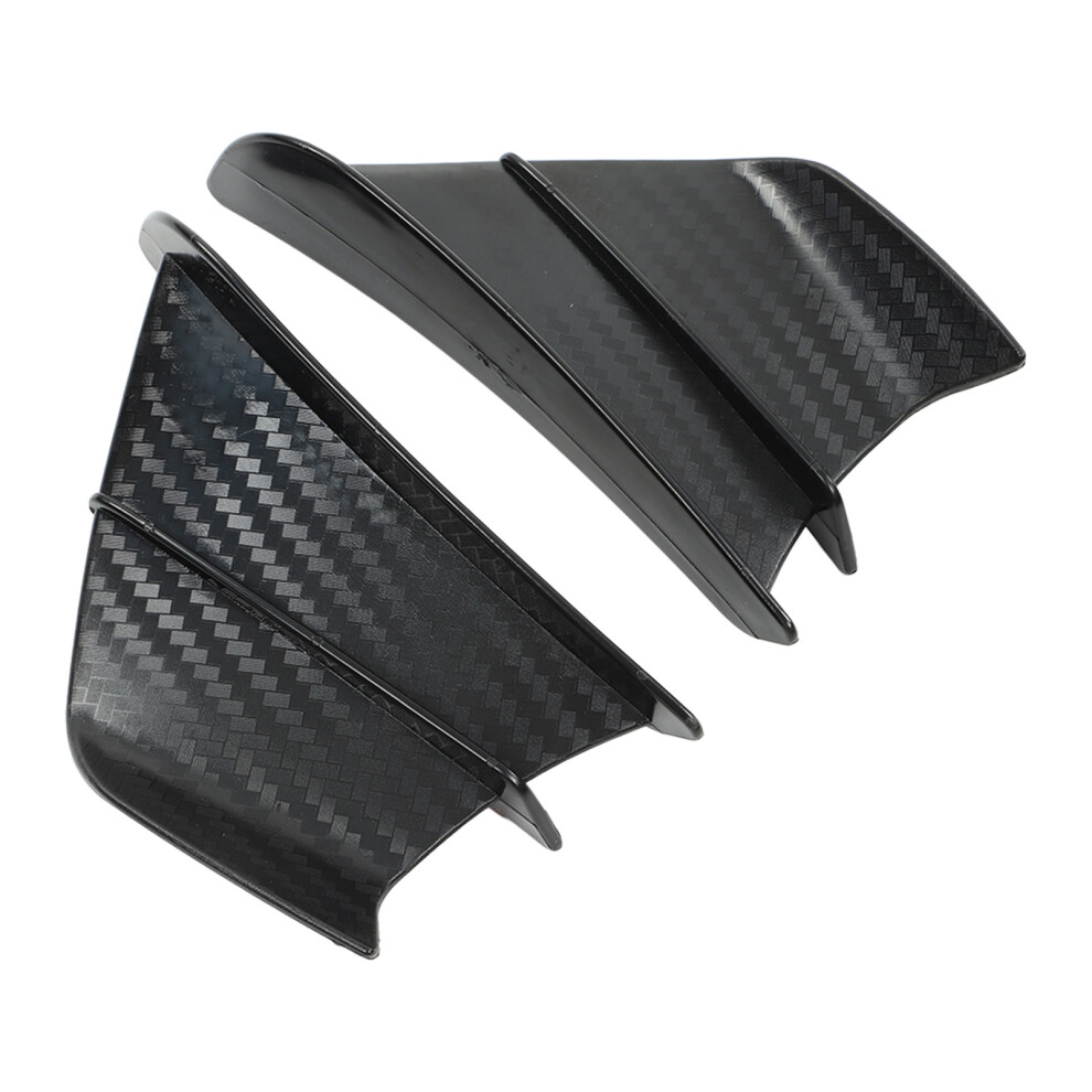 1 Pair Motorcycle Wind Wing Carbon Fibre Style Aerodynamic Winglets For Ninja400 Ninja250 Z900 Z1000 4951324846323