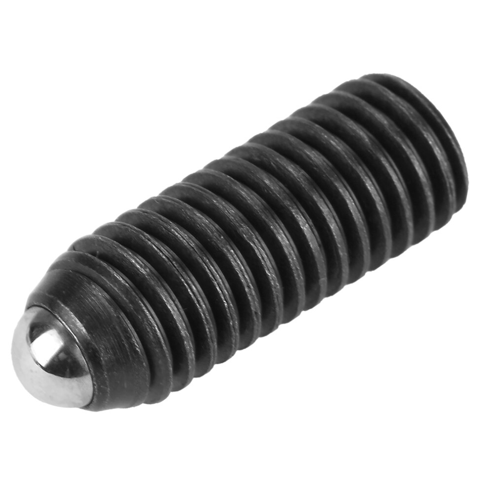10Pcs M10 Screw Thread Hex Socket Carbon Steel Ball Spring Plungers Set (M10*30) 7691324846813