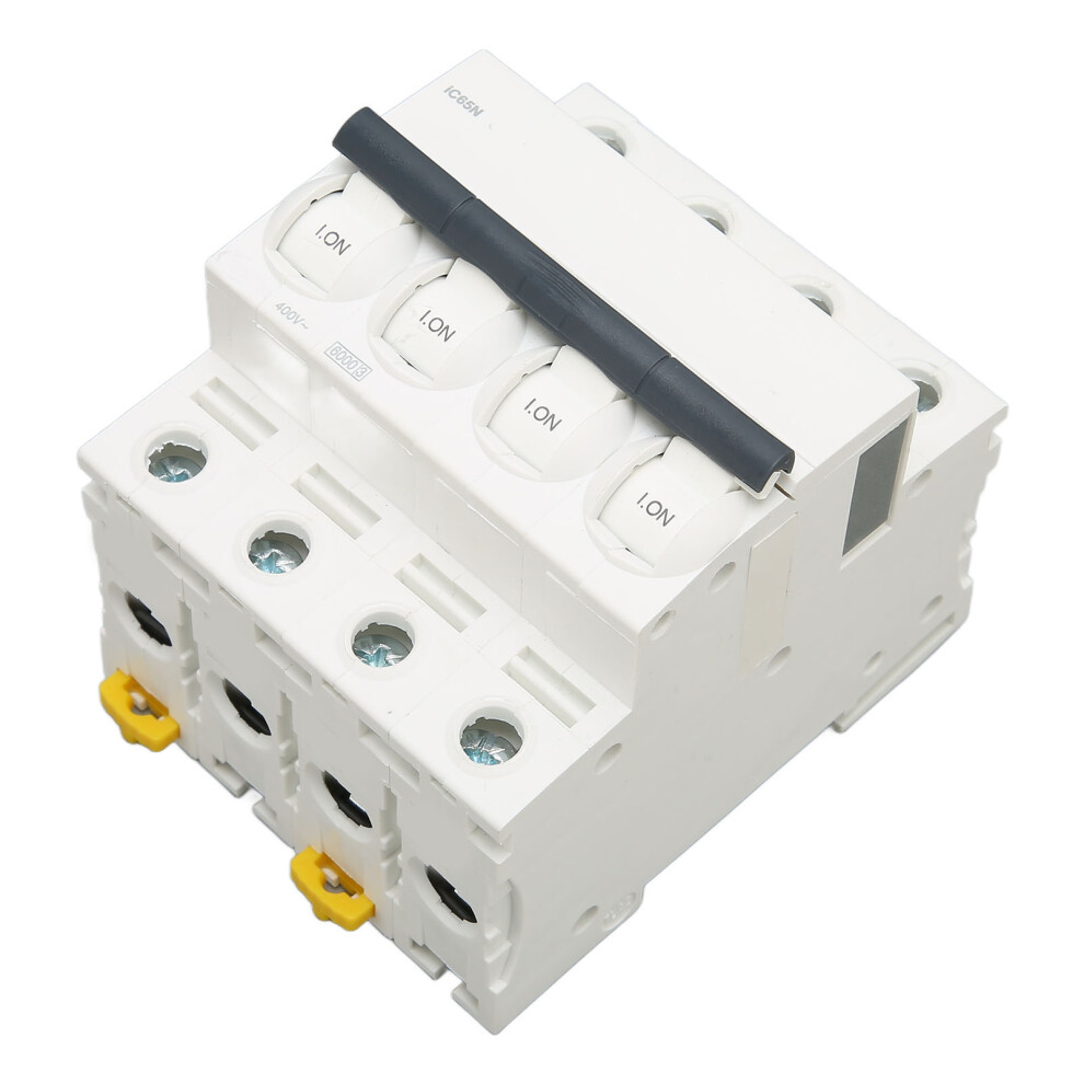 Miniature Circuit Breaker Pa66 Flame Retardant Housing 4P Automatic Circuit Breaker For Commercial Building Ac 400V 63A 7671324847584