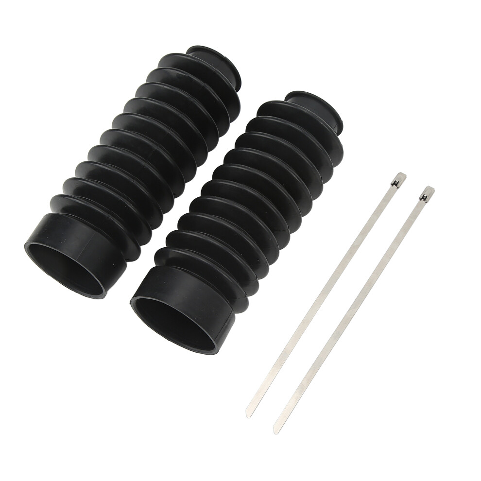 2 Pcs Fork Boot Motorcycle Shock Absorber Protector Covers Replacement For Cl400 Cb400 Cb500 Cb400ss 3381324849436