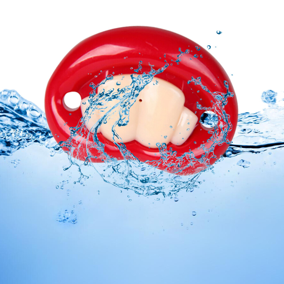 Funny Pacifiers For Babies Newborn Pacifier Teeth Pacifier Gift For Babies Boys Girls Red