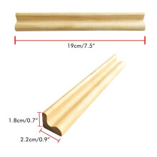4PCS Domino Trays Wood Domino Racks Domino Holders for Domino Tiles Game Rack for Kids Seniors Adults Professional Players