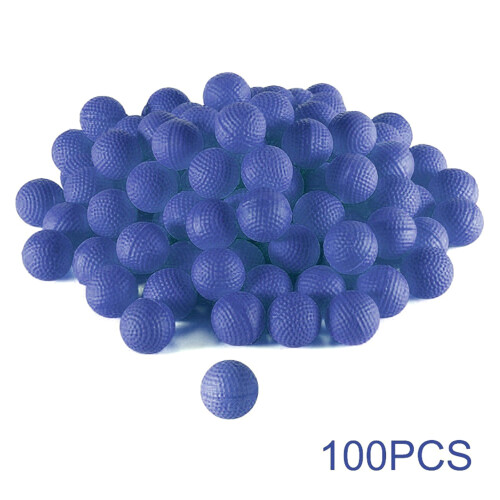 100Pcs Rounds Foam Refill Replace Balls Pack Children Kids Toy 2