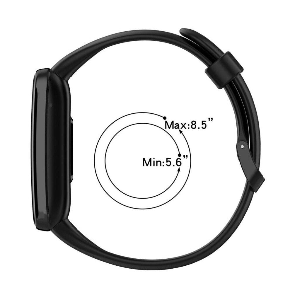 Replacement Bands Compatible For Xiaomi Mi Band 7 Pro Soft Silicone Wristbands Breathable Adjustable Wrist Strap 7891324852115