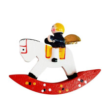 48pcs Christmas Tree Hanging Ornament Wooden Handmade Christmas Tree Figures Decorations Set