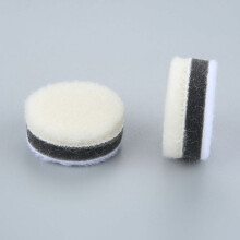 30 Stück 1 Zoll Wollpolierpads Weiß 25 mm