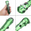Cucumber Shape Design Glasses Pipe Party Funny Smoking Filter Tool 6