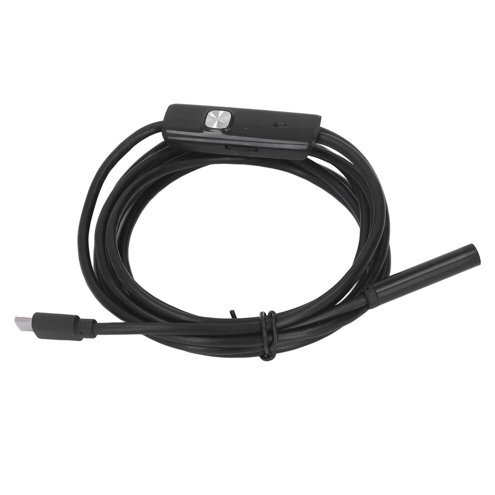 Usb Industrial Endoscope With 6 Led Lights 7Mm Probe Pipe Inspection Camera Ip67 Water Resistant 4671324856176