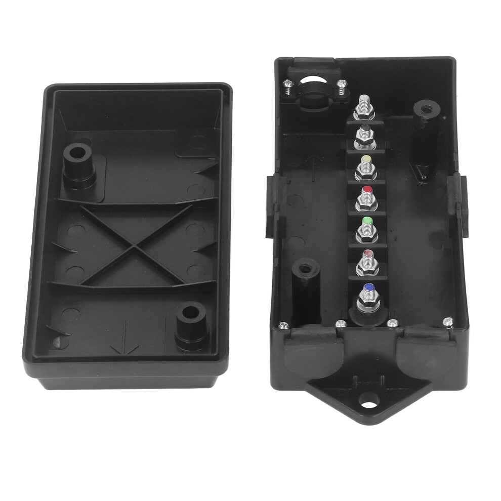 Trailer Junction Box 7 Way Abs Terminal Connector Waterproof Distribution Block For Power 5001324855920