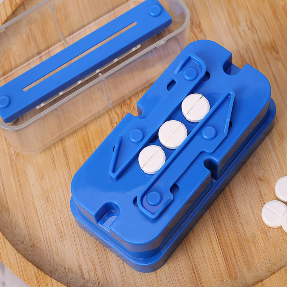 Pill Cutter and Dispenser Separator Pill Cutter Medication Divider Chopper for Small Pills
