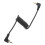 Camera Shutter Cord 2.5mm to 3.5mm Gold Plated Joint Plastic Elastic Flash Trigger Shutter Release Cable for Shooting 13