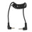 Camera Shutter Cord 2.5mm to 3.5mm Gold Plated Joint Plastic Elastic Flash Trigger Shutter Release Cable for Shooting 2