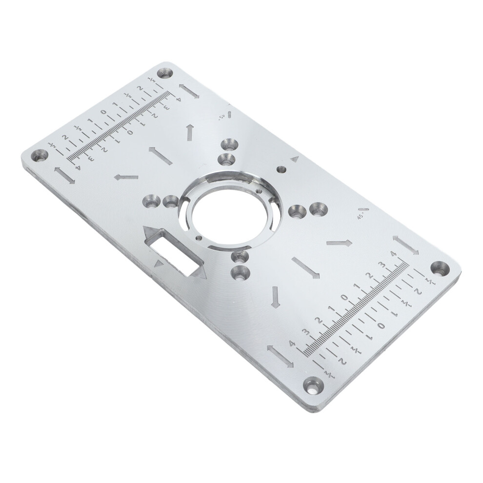 Trimming Machine Flip Board Multifunctional Aluminum Router Table Insert Plate For Woodworking 7601324858174