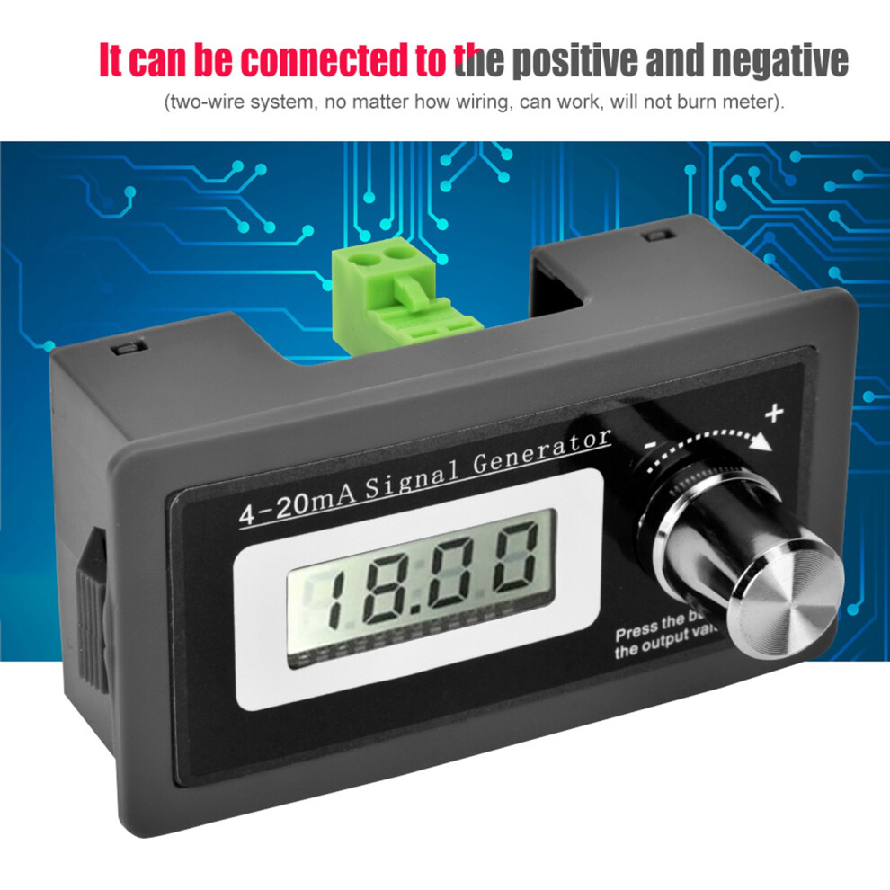 High Accuracy 4-20Ma Current Loop Signal Generator Two Wire Transducer Test 7901324858427