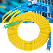 Single-Mode-Faserjumper 10 m PVC-Kabel SC-SC APC-SC/UPC für Telekommunikation
