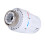 Water Heating Thermostatic Radiator Valve Straight Type Brass Temperature Control ValveRadiator 16