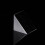Triangular Prism K9 Optical Glass Triangular Prism for Teaching Tool Gift20x20x20mm 6