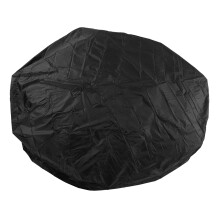 Outdoor Furniture Dust Covers Round Bathtub Cover 190 Silver Polyester Taffeta Hot Tub Waterproof Cover 215x70cm Black
