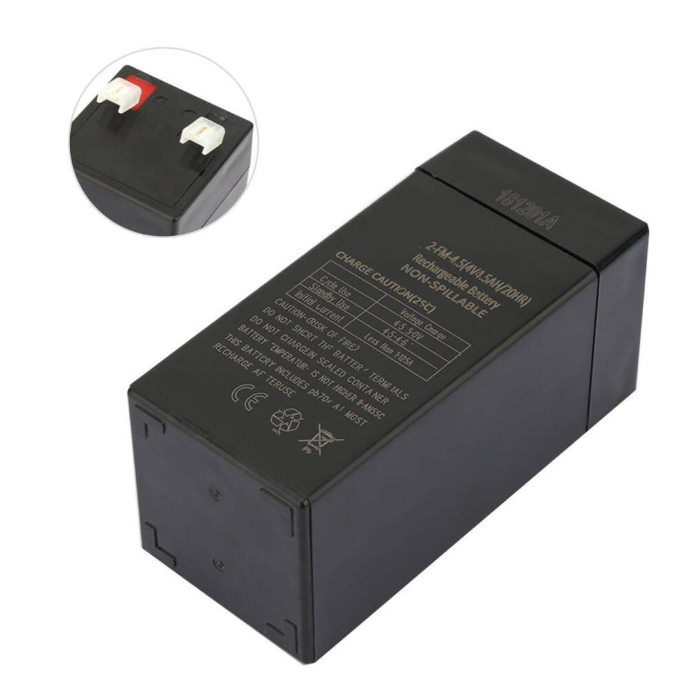 4V4.5ah/2ÂFmâ4.5/20Hr Sealed Rechargeable Accumulator Replacement Battery 9491324870775