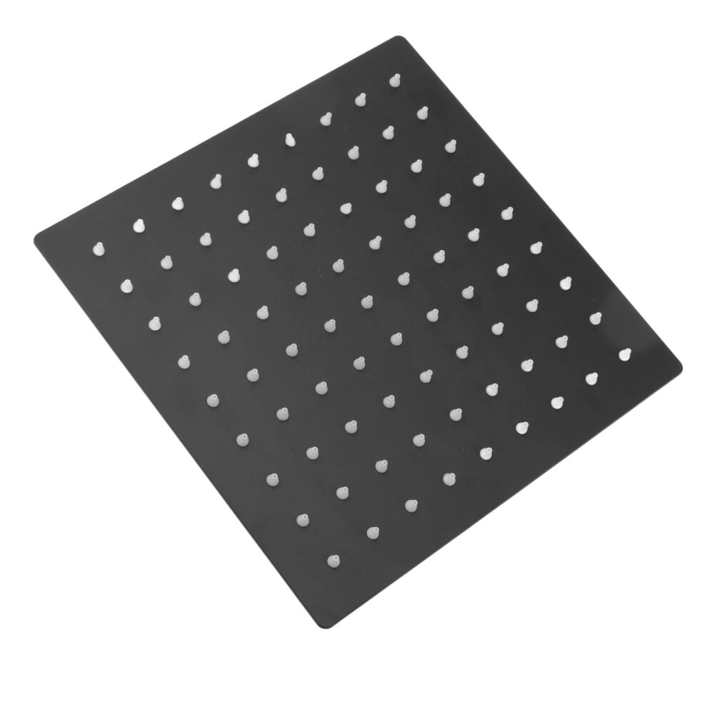 Stainless Steel Rainfall Shower Head Bathroom Square Top Ceiling Mount Showerhead G1/2In Thread 4681324871499