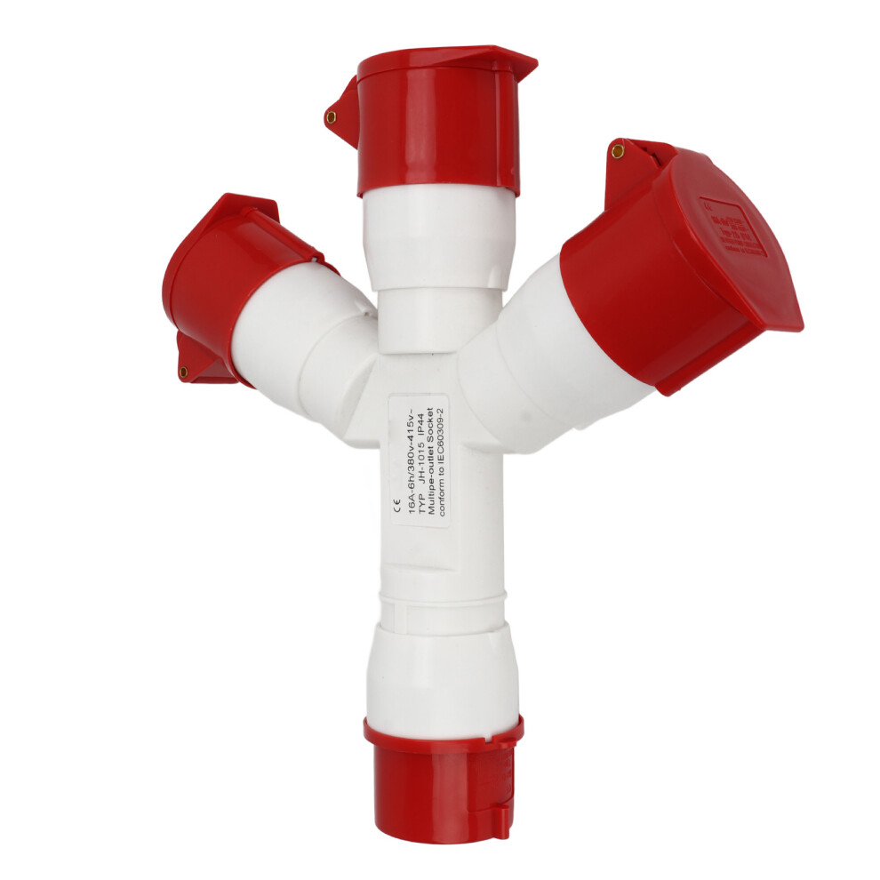 5 Pin Industrial Plug Multiple Socket 380Â415V 3 Phase 16A Waterproof Pa66 Shell Aviation Connector 7901324872089