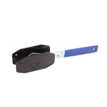 Brake Caliper Press Tool 360 Degree Swing Ratchet Brake Piston Spreader Compressor Wrench for Fixed Floating Calipers Small, Blue
