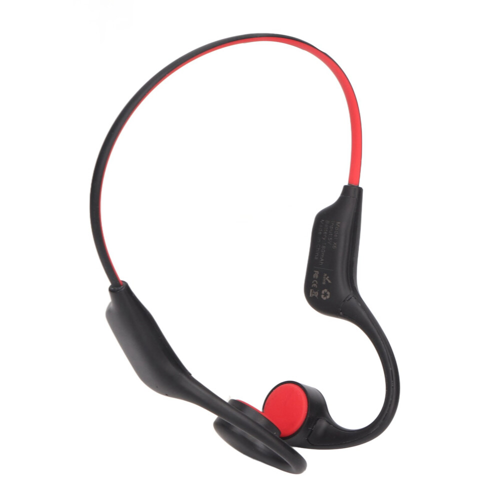 Bone Conduction Bluetooth Headphone Stereo Ip68 Sweat Proof Open Ear Wireless Headset With Mic For Running Driving 7901324873758