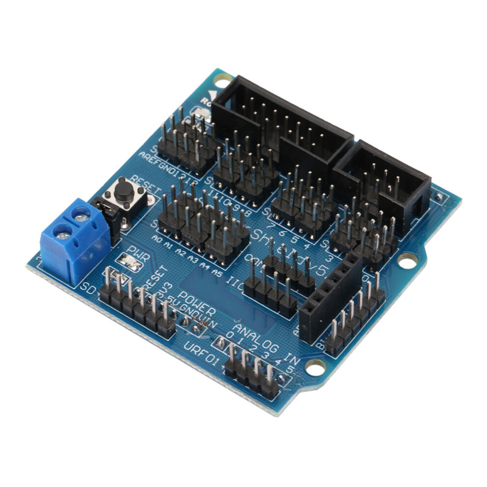 Sensor Shield V5.0 Expansion Board Module Supports Ultrasonic Sensor Port, 12864 S/P Port 9371324874556