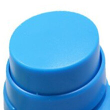 Stapleless Stapler Blue Round High Efficiency Smoothly Portable Needleless Hole Free Stapler for Office School