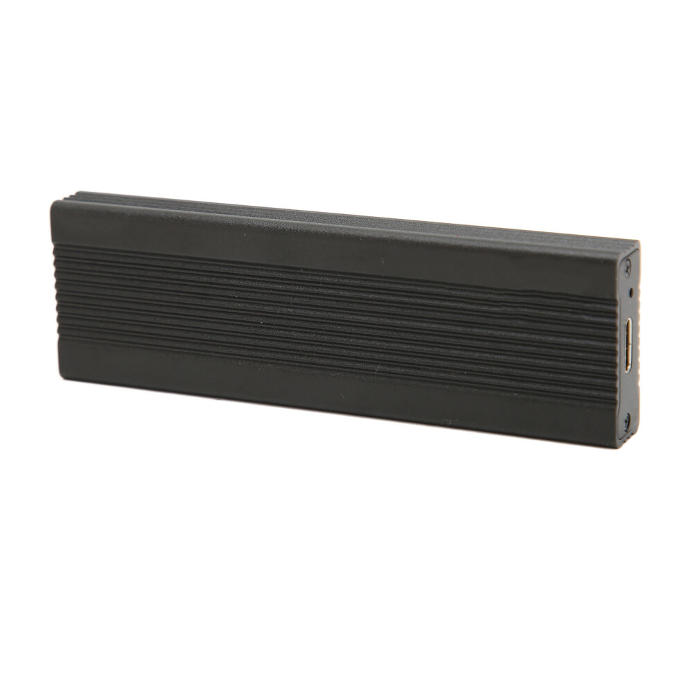 M.2 Nvme Ssd Enclosure 10Gbps High Speed Aluminum Alloy Plug And Play Nvme Sata M.2 Enclosure For 2230 2242 2260 2280Mm With C Cable Black 4331324875736