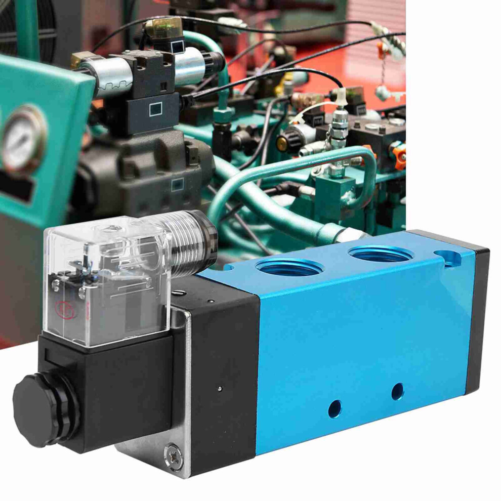 4V410-15 2 Position 5 Way Air Solenoid Valve 50Mm 0.18~0.8Mpa Ip65(Dc12v) 4641324876450