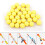 100PCS Universal EVA Soft Round Refilled Ball for Rival Toy Gun 10