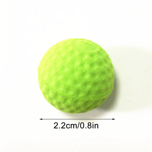 100PCS Universal EVA Soft Round Refilled Ball for Rival Toy Gun 1