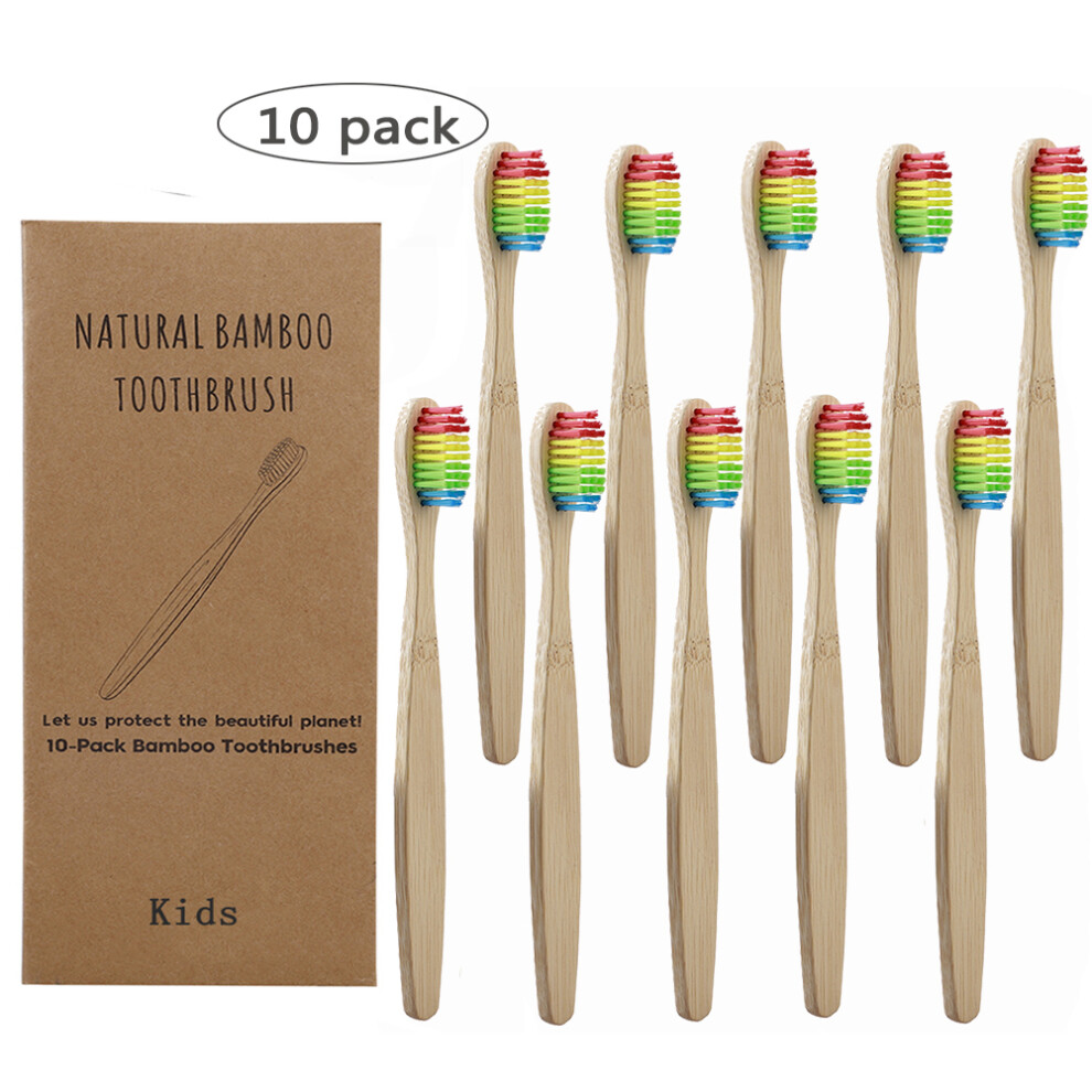 10PCS Toothbrushes Soft Bristle Remove Surface Stains Comfortable Grasp Toothbrushes Set for Children Multicolor-image-OPC-PHX597V-NEW