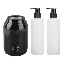Essential Oil Heater LED Display Temperature Adjust Single Massage Oil Bottle Warmer 110‑240V US Plug