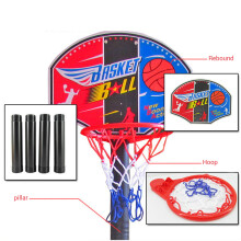 Portable Indoor Outdoor Kids Basketball Stand Toy Adjustable Height Ball Games Toy Kids Gift