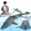 2.4g Wireless Charging Remote Control Simulation Dinosaur Squirting Shark Swinging Mosasaur 3
