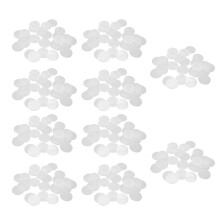 200 Stück Klarsicht-PVC-Badge-Film 25 mm Schutzfolien für DIY-Handwerksprojekte