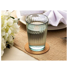 10pcs Round Cork Drink Coaster Portable Home Restaurant Office Tabletop Cup Mat Pad Accessory