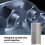 10PCS Hex Coupling Nuts 304 Stainless Steel Thread Rod Connection Nut for Bolts Studs Screws 5