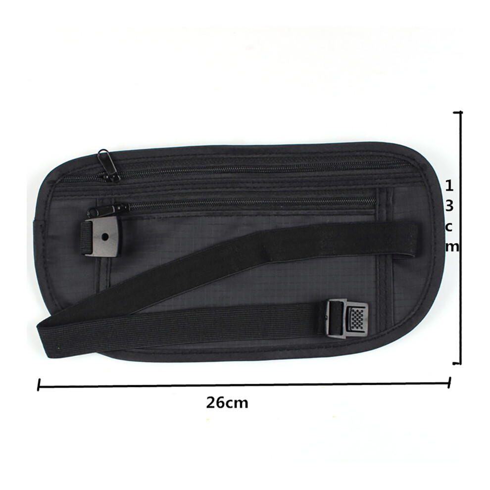 Waist Pack Professional Large Capacity Light Weight Breathable Mesh Workout Waist Pack Bag for Sports Jogging Outdoor Black-image-OPC-PHX5B8M-NEW