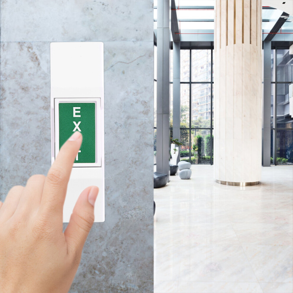 5Pcs 12Vdc/24Vdc Mini Electric Emergency Exit Switch Door Open Manual Push Button 4051324889587