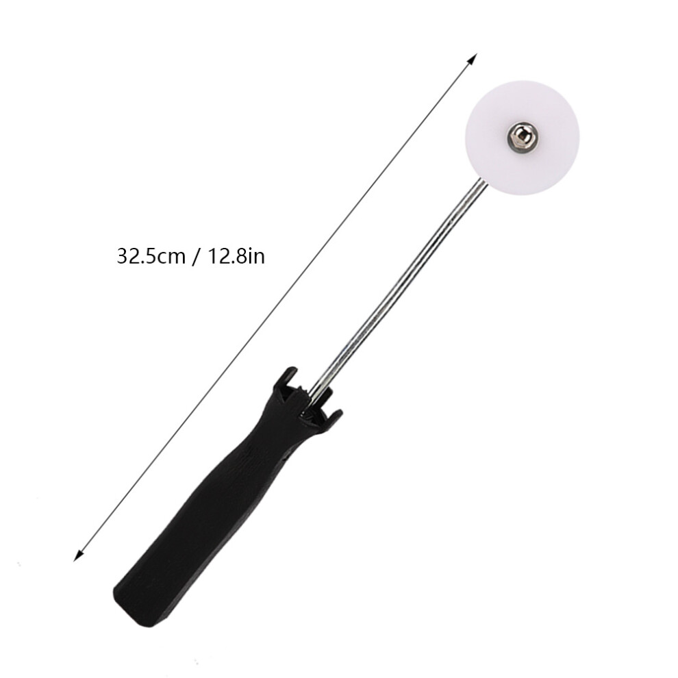 Diameter 50Mm*2S Aluminum Alloy Fiberglass Bubble Laminating Roller Rolling Tool 7631324890256